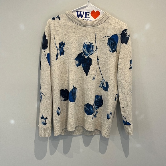 Club Monaco floral sweater - Picture 2 of 6